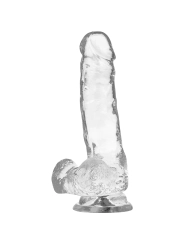 Klarer Dildo mit Eier 18.5 cm -O- 3.8 cm von X Ray