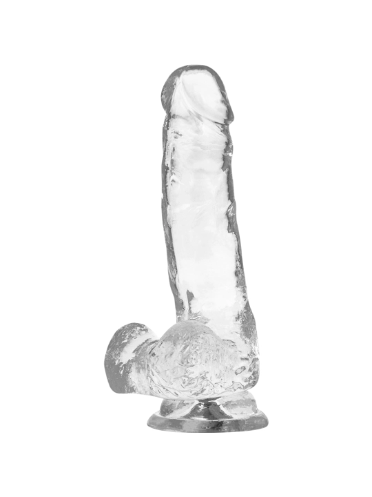 Klarer Dildo mit Eier 18.5 cm -O- 3.8 cm von X Ray