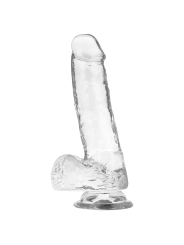 Klarer Dildo mit Eier 18.5 cm -O- 3.8 cm von X Ray