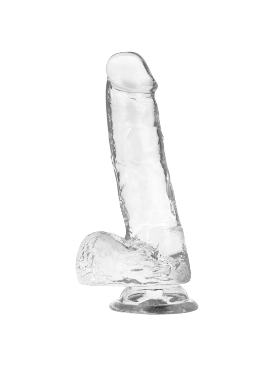 Klarer Dildo mit Eier 18.5 cm -O- 3.8 cm von X Ray