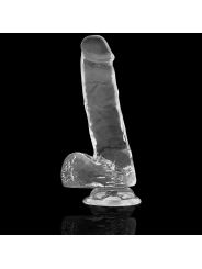 Klarer Dildo mit Eier 18.5 cm -O- 3.8 cm von X Ray