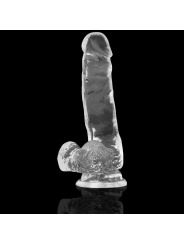 Klarer Dildo mit Eier 18.5 cm -O- 3.8 cm von X Ray