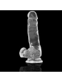 Klarer Dildo mit Eier 18.5 cm -O- 3.8 cm von X Ray