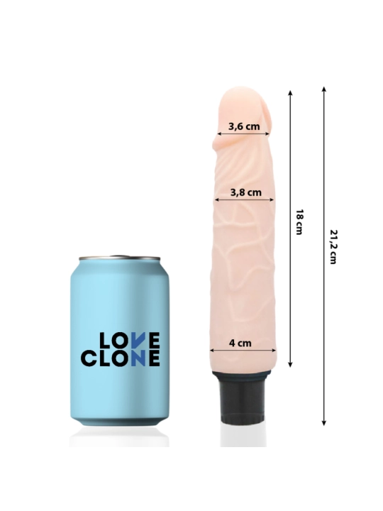 Finn Selbstschmierender Vibrator 21.2 cm -O- 3.8 cm von Loveclone