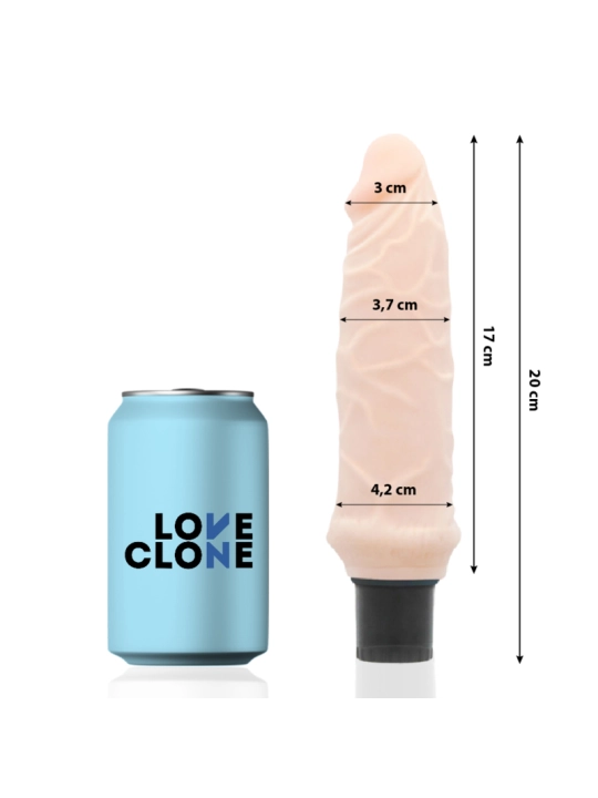 Ivar Selbstschmierender Vibrator 20 cm -O- 3.7 cm von Loveclone