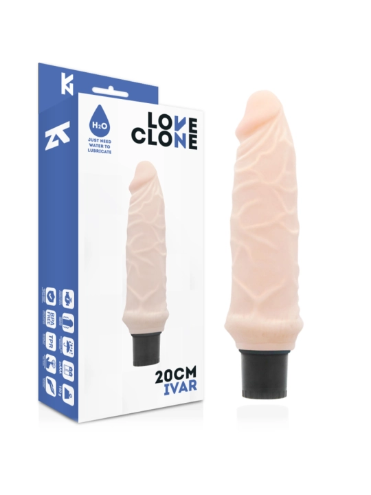 Ivar Selbstschmierender Vibrator 20 cm -O- 3.7 cm von Loveclone