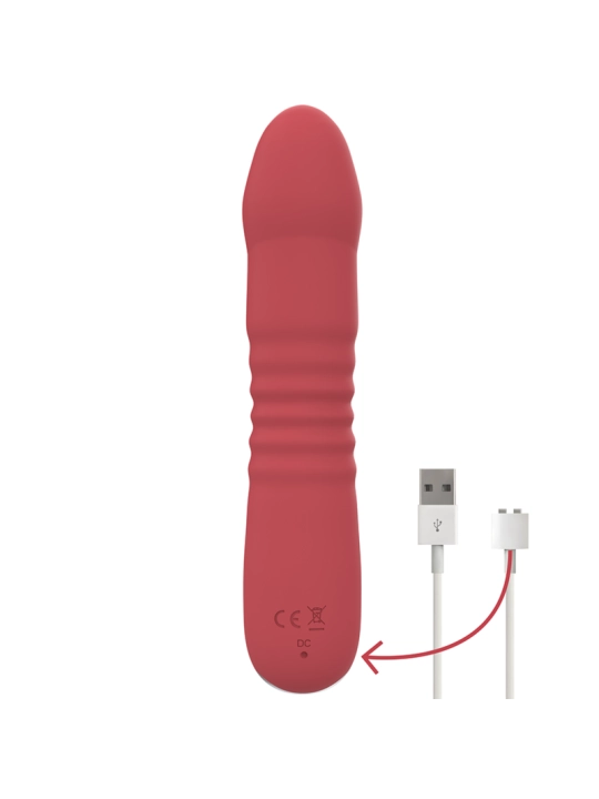 Juni Up & Down 10 Rote Vibrationen von Intense Fun