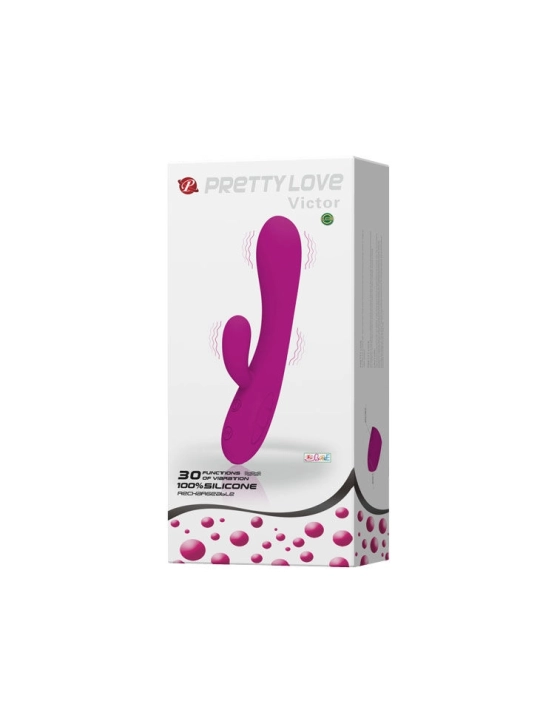 Smart Victor Vibrator mit Klitoristimulator von Pretty Love Smart