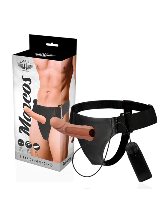 Rnes Hohlrahmen mit Vibrator 15 cm -O- 5 cm von Harness Attraction