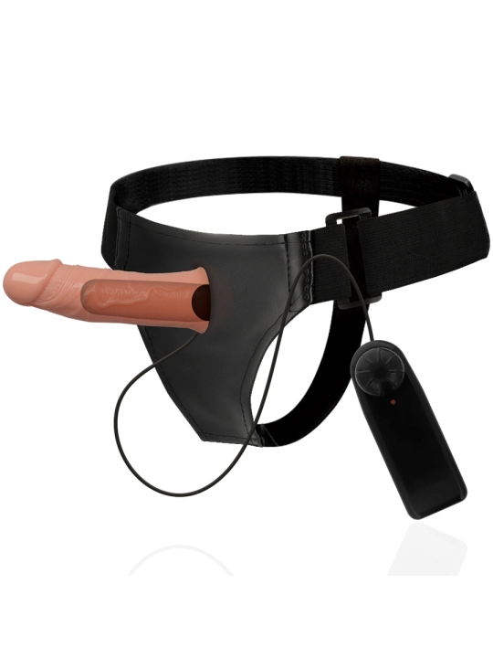 Gregory Hollow Rnes mit Vibrator 16.5 cm -O- 4.3 cm von Harness Attraction