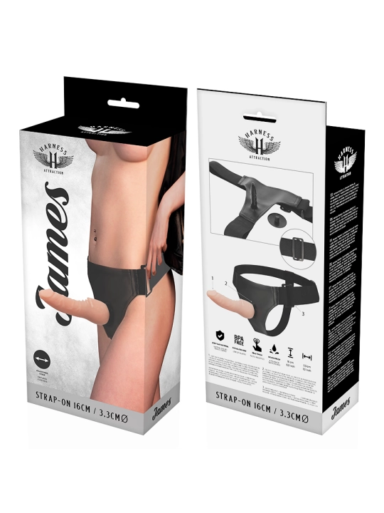 Rnes James 16 cm -O- 3.3 cm von Harness Attraction