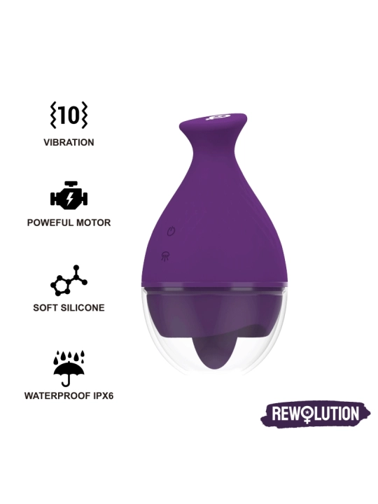 Rewolingo Vibrator mit Zunge von Rewolution