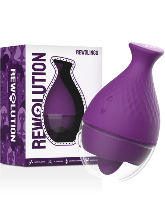 Rewolingo Vibrator mit Zunge von Rewolution