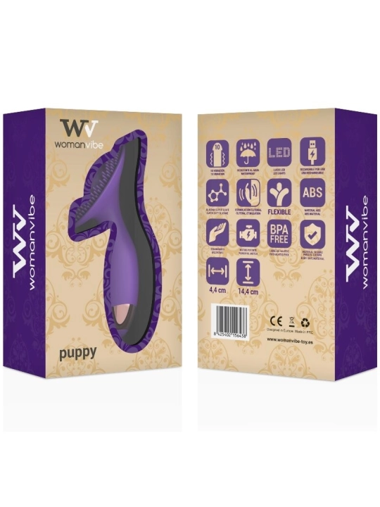 Puppy Stimulator Aufladbares Silikon von Womanvibe