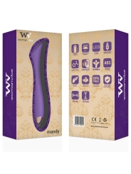 Mandy "K" Punkt Silikon Aufladbarer Vibrator von Womanvibe