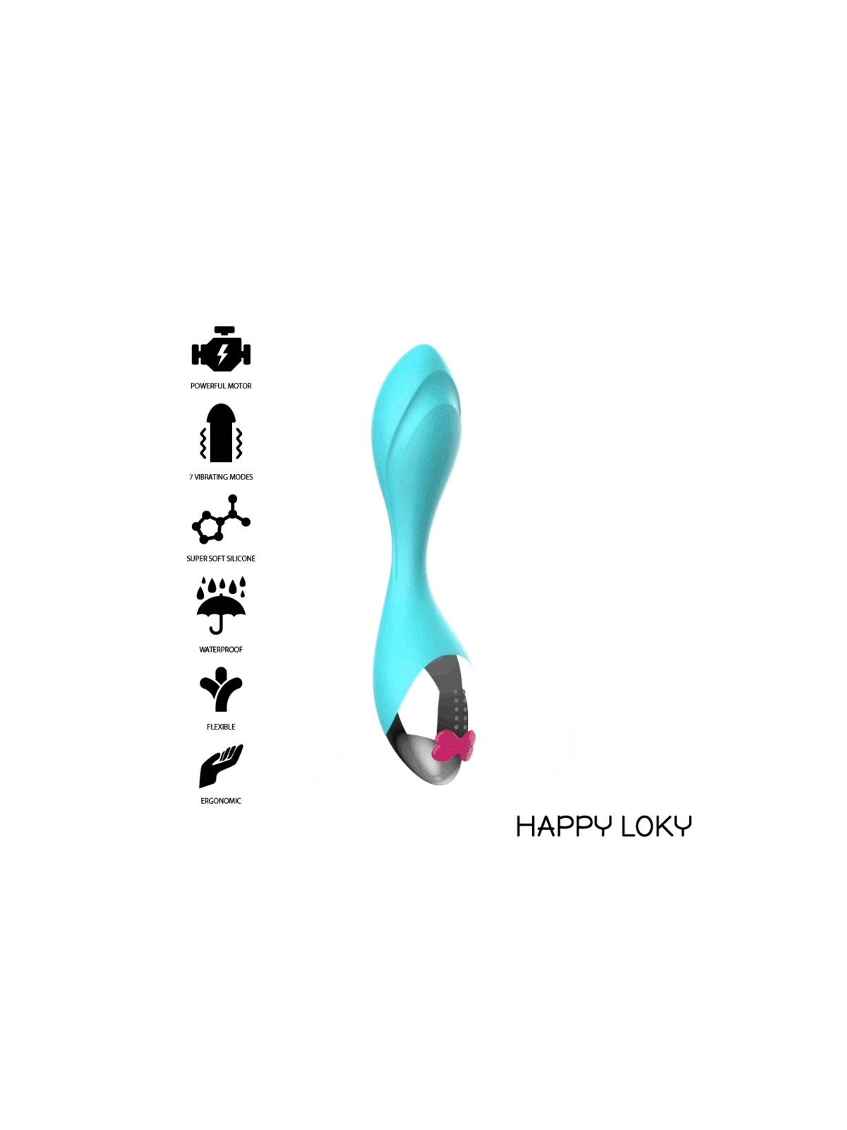 Mini Fun Vibrator von Happy Loky