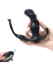 Knight Vibrator Anal Prostata & Ring Fernbedienbares Schwarz von Armony Anal