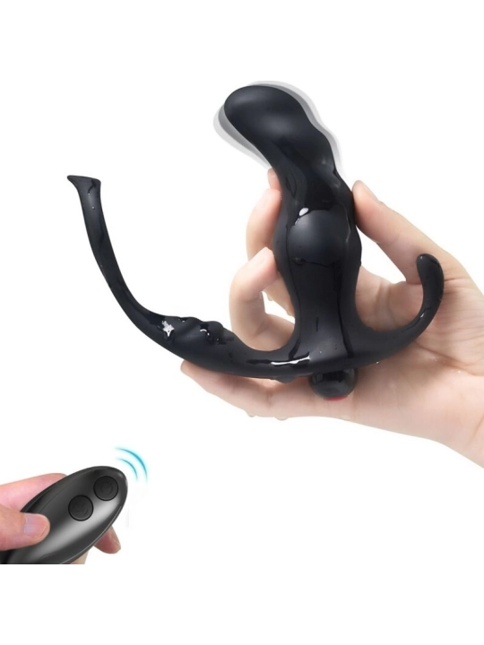 Knight Vibrator Anal Prostata & Ring Fernbedienbares Schwarz von Armony Anal