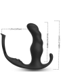 Knight Vibrator Anal Prostata & Ring Fernbedienbares Schwarz von Armony Anal