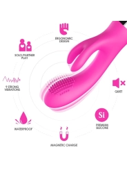 Vibrator Kaninchen Fuchsia von Armony Vibrators