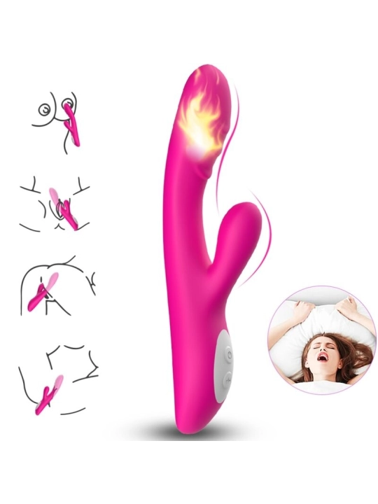 Spark Vibrator Wärmeeffekt Fuchsia von Armony Vibrators