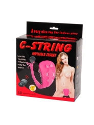 Tanga mit Vibrator mit Flieder Fernbedienung von Baile Stimulating