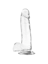 Klarer Dildo mit Bllen 20 cm -O- 4.5 cm von X Ray