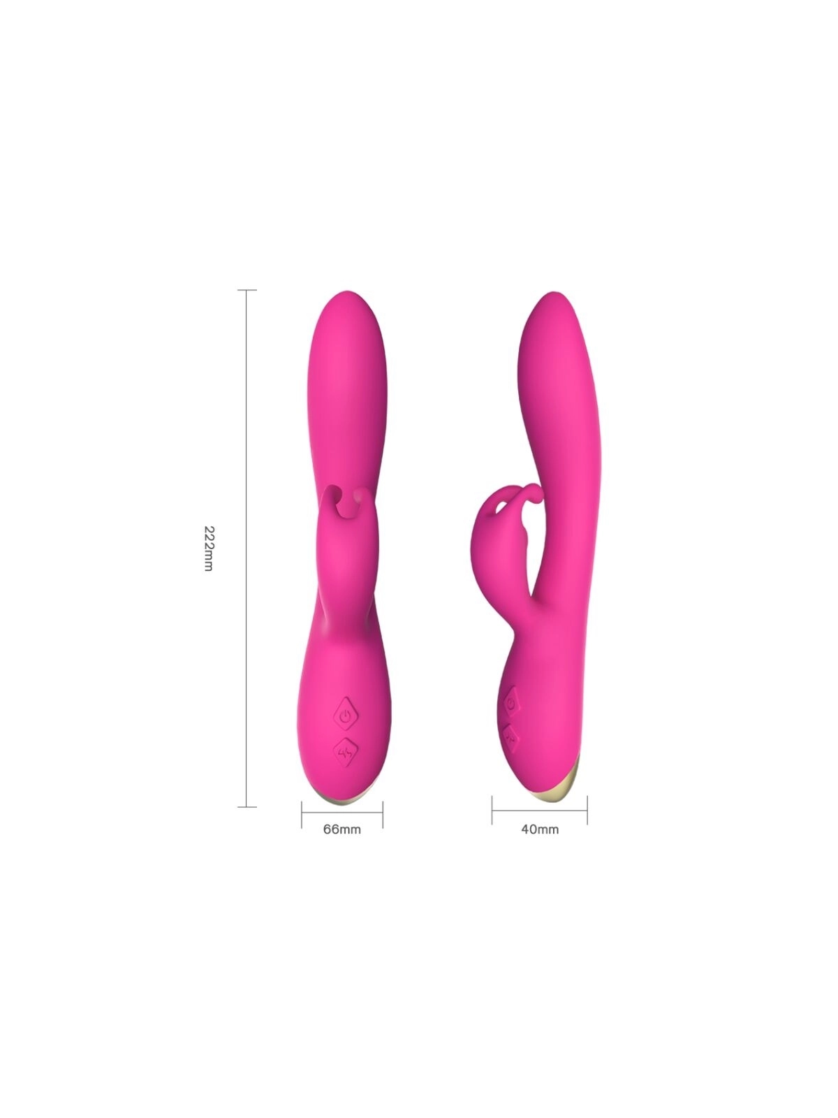 Bonnie Vibrator Kaninchen Fuchsia von Armony Vibrators