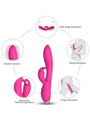 Bonnie Vibrator Kaninchen Fuchsia von Armony Vibrators