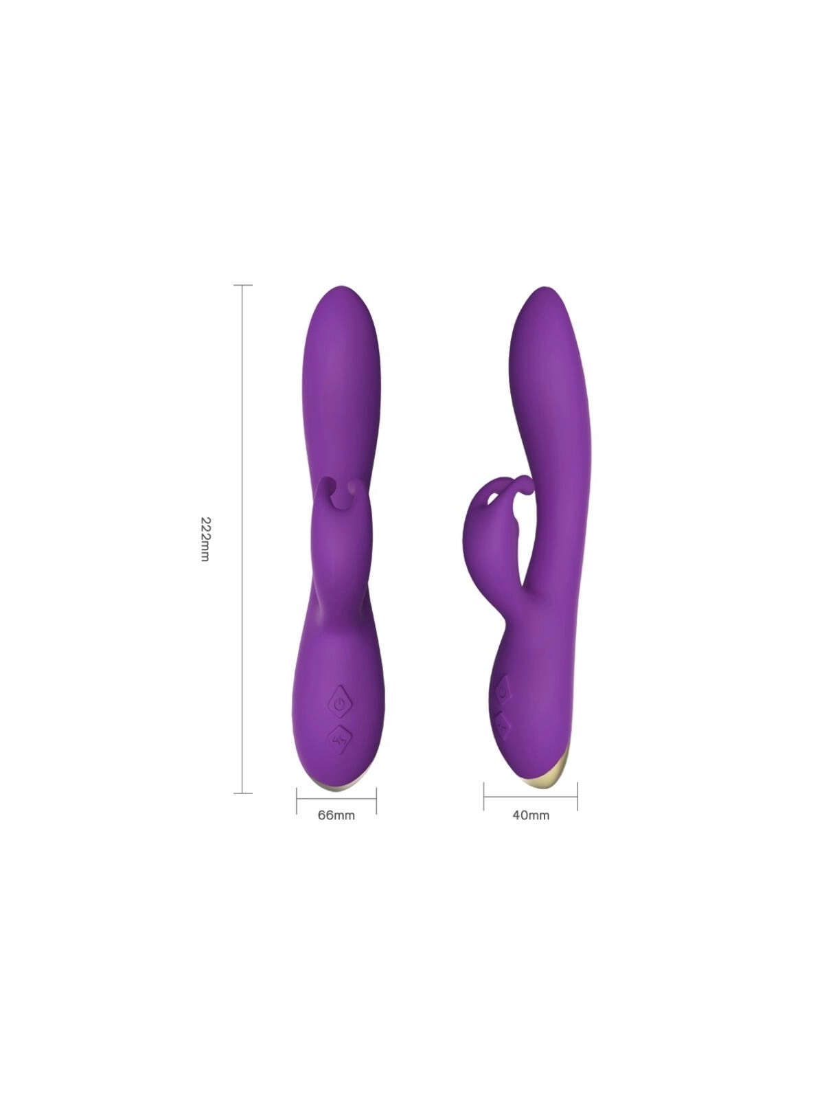 Bonnie Vibrator Kaninchen Lila von Armony Vibrators