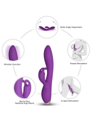 Bonnie Vibrator Kaninchen Lila von Armony Vibrators