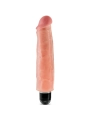 Steifer Realistischer Vibrator 17.8 cm Natürlich von King Cock