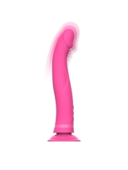 Michelangelo Rosa Silikon-Vibrator-Dildo von Intense Fun