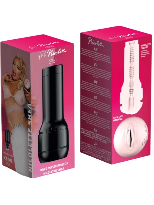 Feel Nicolette Shea - Stars Collection Strokers von Kiiroo