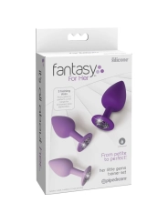 Violettes Analplug-Set von Fantasy For Her