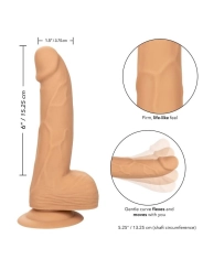 Silikon-Nieten 15.24 cm Beige von Calexotics