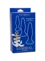 Admiral Kit 3 Analplug Blau von Calexotics