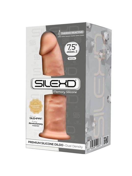 Modell 2 Realistischer Penis Premium Silexpan Silikon 19 cm von Silexd