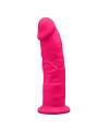 Model 2 Realistischer Penis Premium Silexpan Silikon Fuchsia 19 cm von Silexd