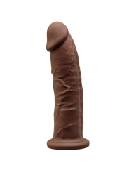 Modell 2 Realistischer Penis Premium Silexpan Silikon Braun 19 cm von Silexd