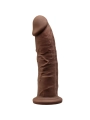 Modell 2 Realistischer Penis Premium Silexpan Silikon Braun 19 cm von Silexd