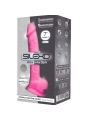 Model 1 Realistischer Penis Premium Silikon Silexpan Fluoreszierendes Rosa 17.5 cm von Silexd