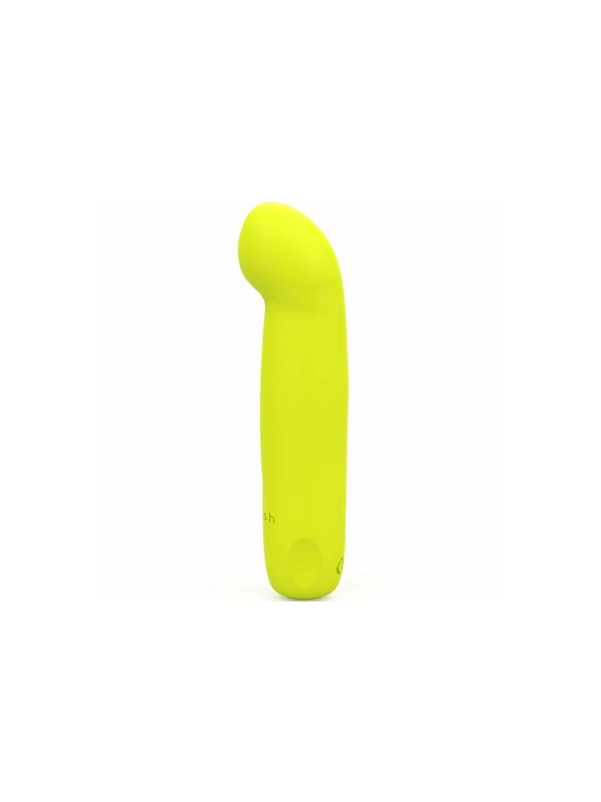 Bcute Curve Infinite Klassischer Wiederaufladbarer Silikonvibrator Gelb von B Swish