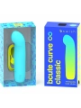 Bcute Curve Infinite Klassischer Wiederaufladbarer Vibrator aus Blauem Silikon von B Swish