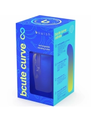 Bcute Curve Infinite Classic Limited Edition Blauer Silikon-Vibrator von B Swish