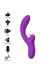 Harry Flexibler Vibrator mit Lila Zunge von Intense Fun