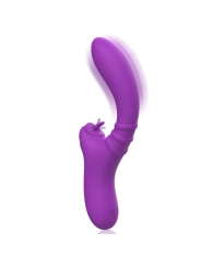 Harry Flexibler Vibrator mit Lila Zunge von Intense Fun