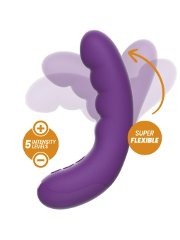 Rewocurvy wiederaufladbarer, flexibler Vibrator von Rewolution