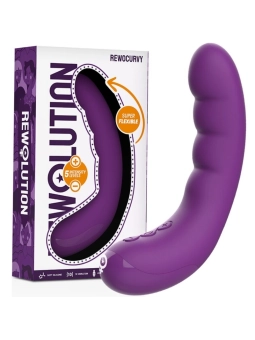 Rewocurvy wiederaufladbarer, flexibler Vibrator von Rewolution