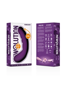 Rewocurvy wiederaufladbarer, flexibler Vibrator von Rewolution